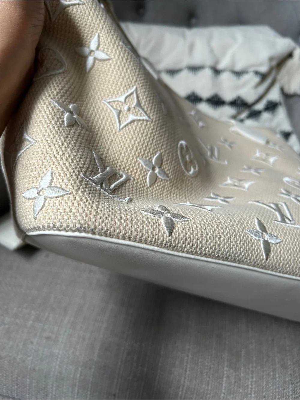Louis Vuitton Monogram Embroidered Neverfull MM Tote🌟RARE🌟